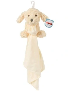 Gund Muttsy Lovey Baby Comforter Plush Blanket with Puppy Snuggle Toy from Birth