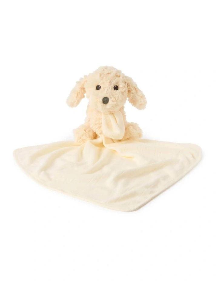 Gund Muttsy Lovey Baby Comforter Plush Blanket with Puppy Snuggle Toy from Birth image 3
