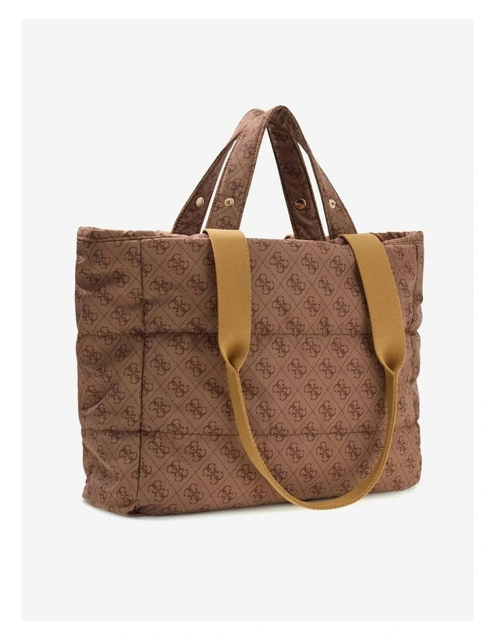 Puffy Diaper Bag in Brown image 2