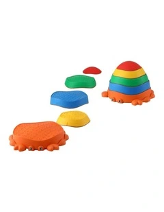 Keezi Kids Stepping Stones Balance Stone Set Crab Indoor Outdoor 5PCS