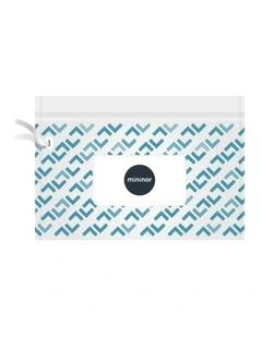 Mininor 24.5cm Waterproof Travel Bag Resealable Storage For Dry Cleaning Wipes