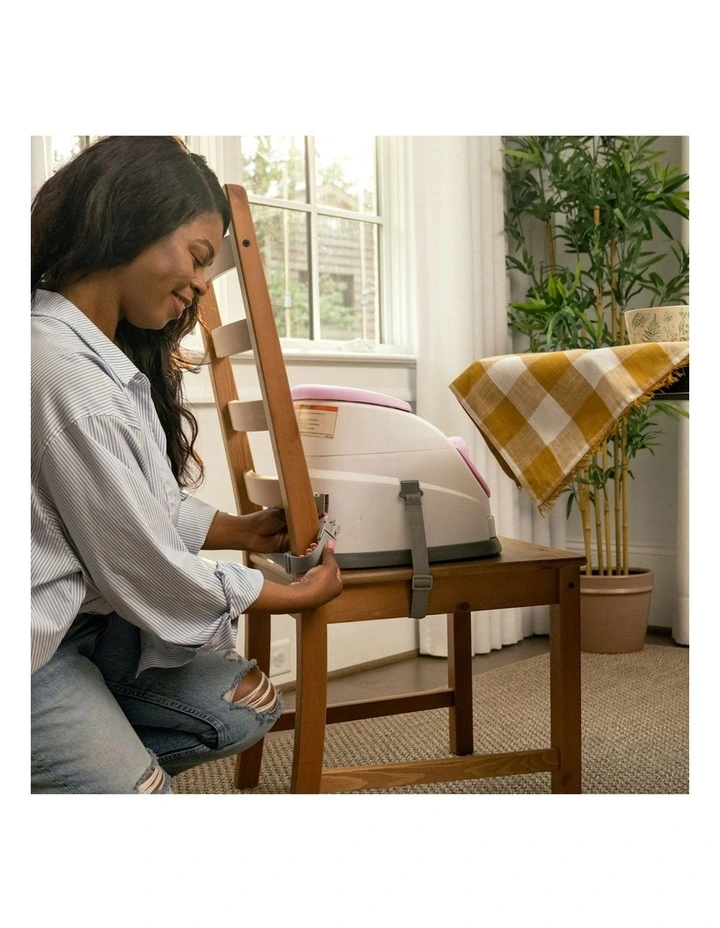 Ingenuity Baby/Infant Base 2-In-1 Adjustable Feeding Seat/Chair Peony 6m image 5
