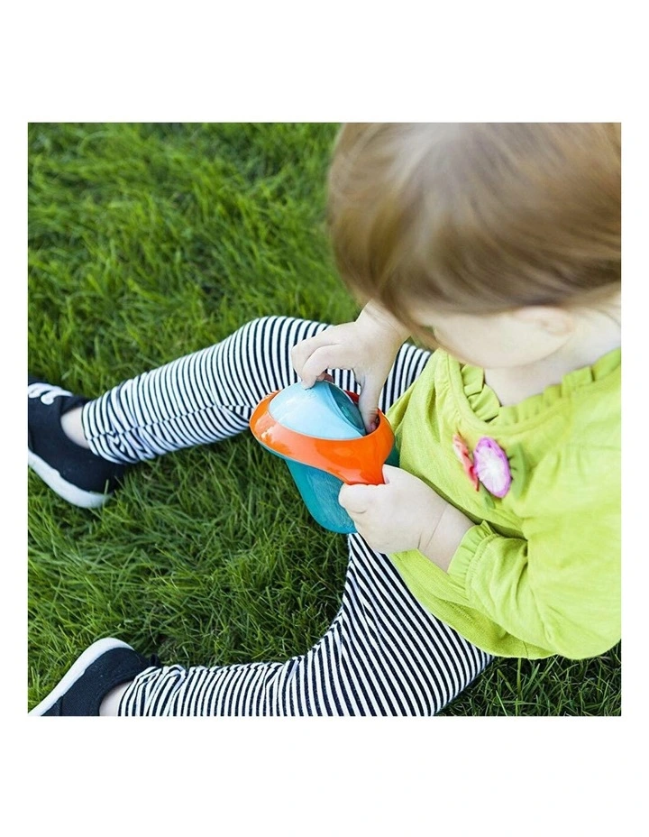 Nosh Baby/Toddler Feeding BPA Free Snack Container Food Cup 9m w/ Lid Blue image 3