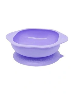 Marcus & Marcus Toddler/Baby Suction Cup Eating Bowl Lilac Willo Whale 12m 