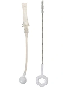 Mininor Straw & Cleaning Brush Set For Baby/Infant Drink Water Juice Bottle Cup