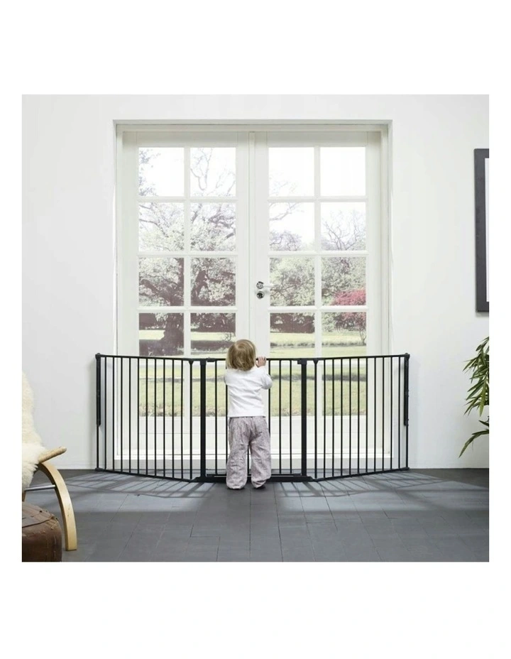 BabyDan Flex Configure System Baby/Kids Safety Gate Barrier Fence Large Black image 3