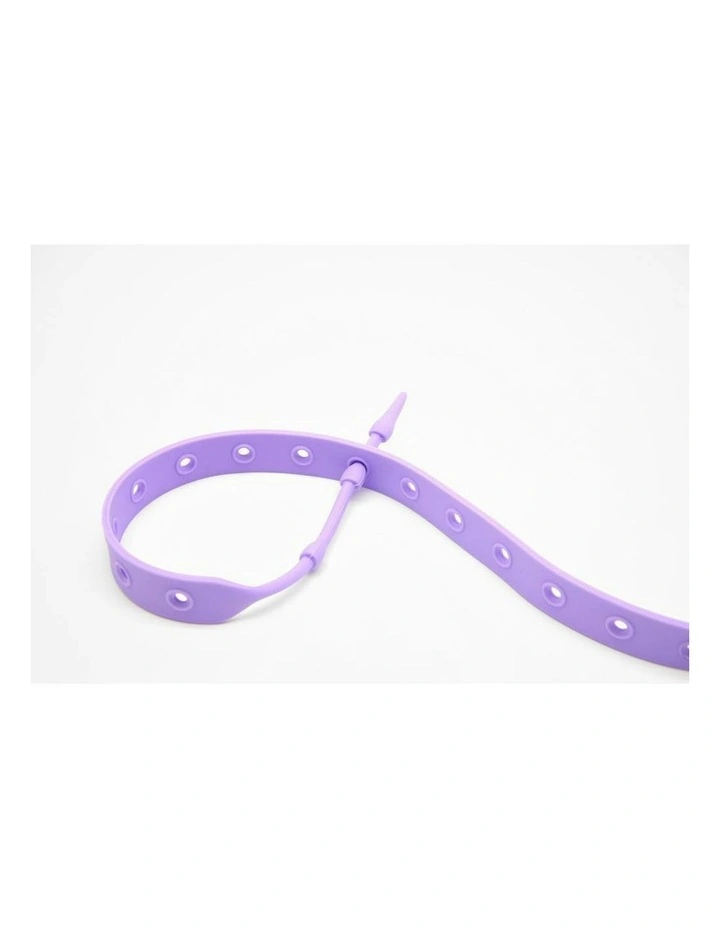 Marcus & Marcus Flip N Strap 59cm Silicone Connector For Pacifier/Bottles Lilac image 2