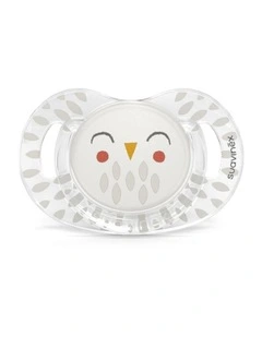 Bonhomia Owl SX Pro Anatomical Soother 18  Months - Beige