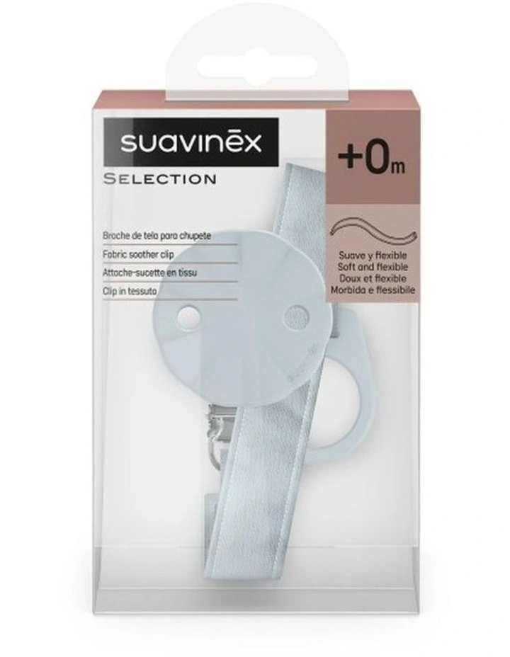 Wonderland Soother Clip With Ribbon - Blue image 2