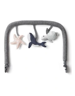 Evolve 3 in 1 Bouncer Ocean Wonders Toy Bar - Charcoal Grey