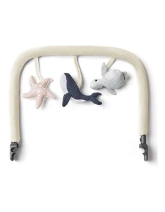 Evolve 3 in 1 Bouncer Ocean Wonders Toy Bar - Cream