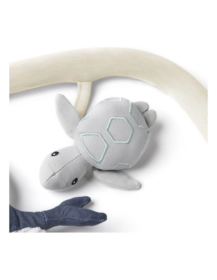 Evolve 3 in 1 Bouncer Ocean Wonders Toy Bar - Cream image 4