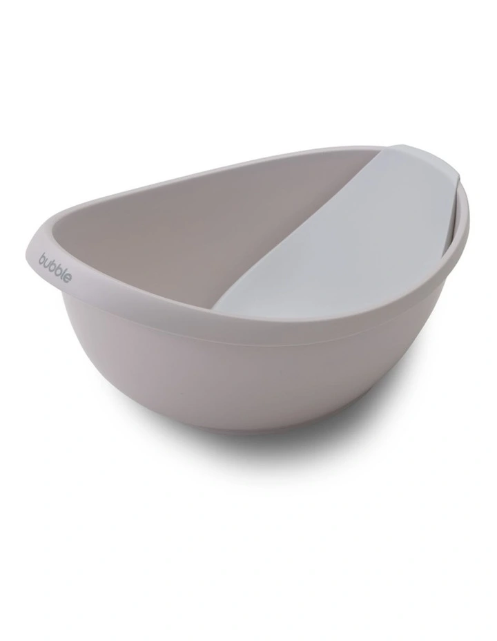 Cuddle Bath with Newborn Support Insert - Taupe image 1
