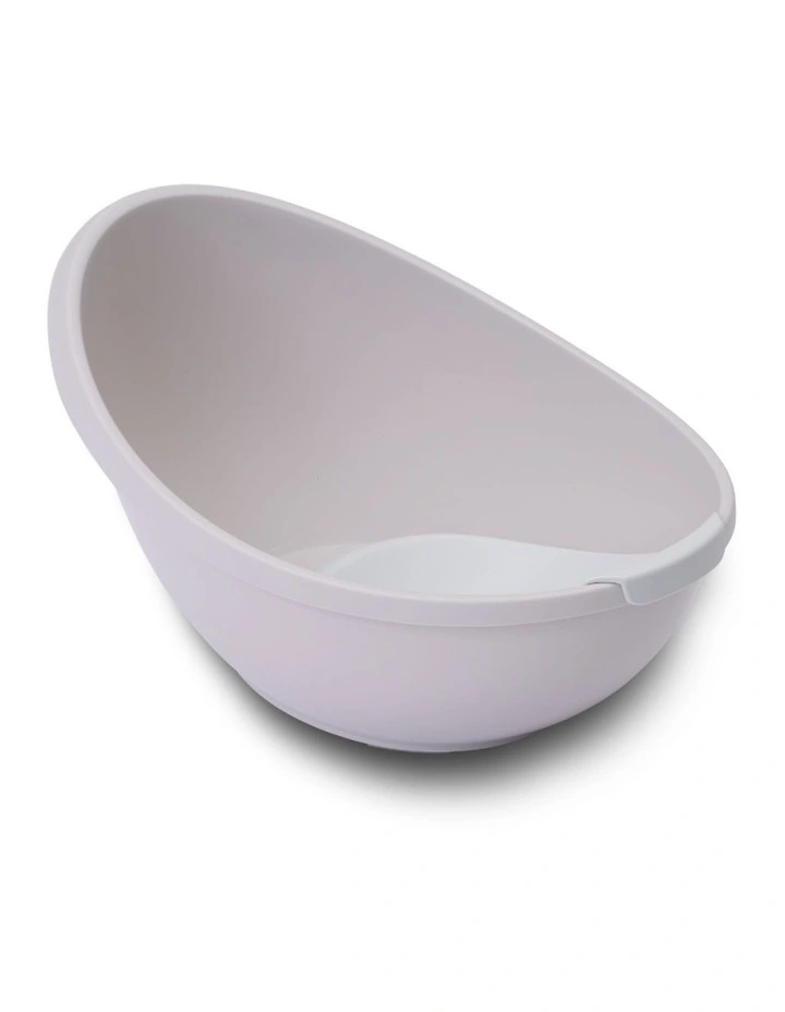 Cuddle Bath with Newborn Support Insert - Taupe image 3