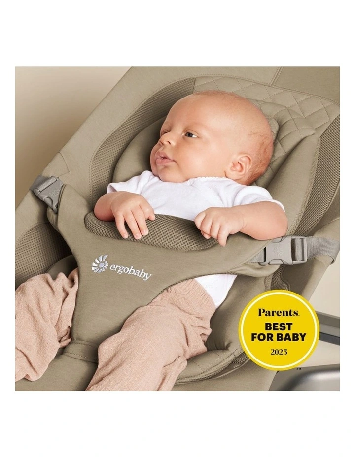 Evolve 3 in 1 Bouncer - Soft Olive image 7
