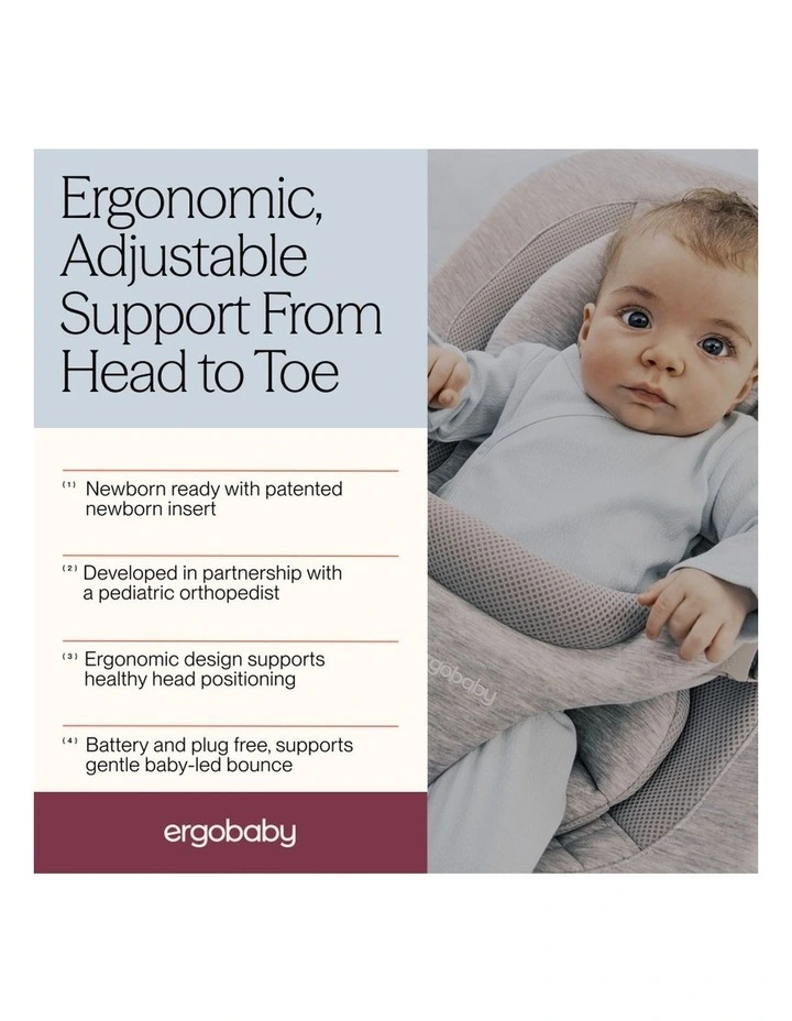 Evolve 3 in 1 Bouncer - Light Grey image 6