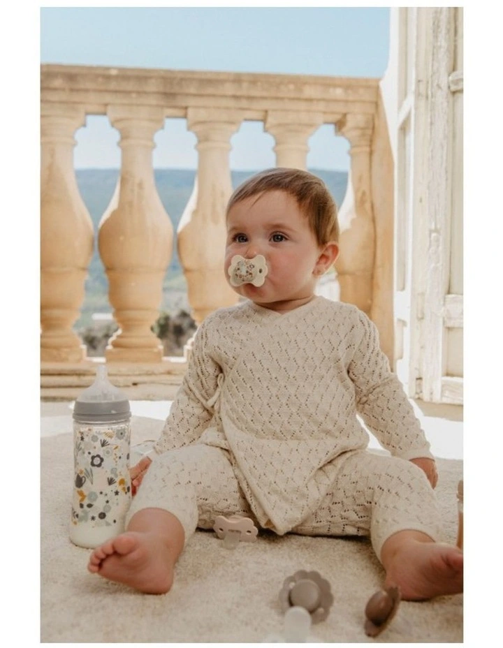 Wonderland Butterfly SX Pro Soother 0-6 Months - Liberty Neutral image 4