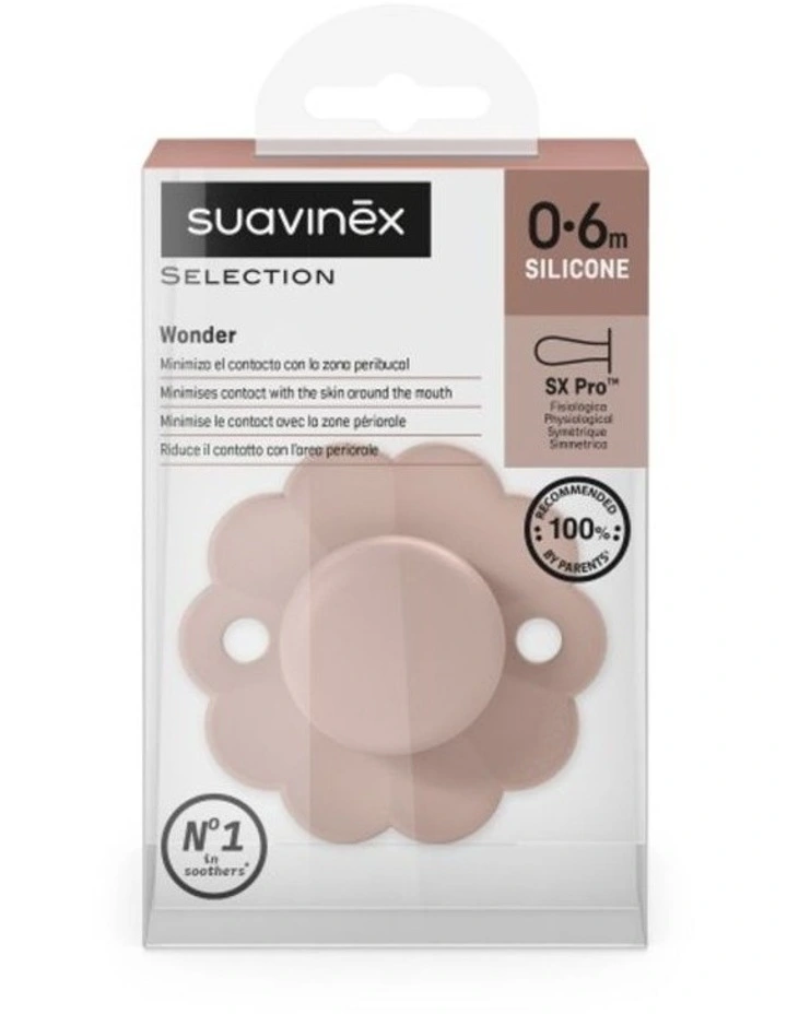 Wonder SX Pro Soother 0-6 Months - Pale Mauve image 3