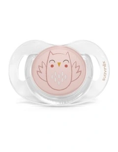 Bonhomia Owl SX Pro Anatomical Soother 0-6 Months - Pink