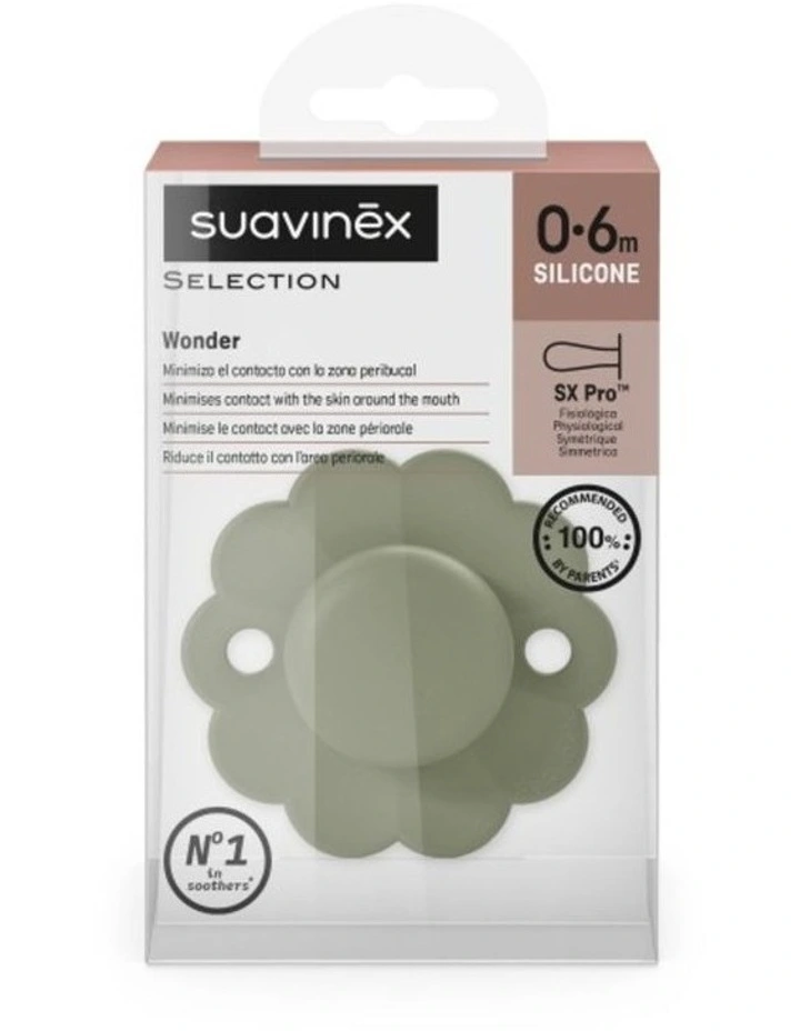 Wonder SX Pro Soother 0-6 Months - Hedge Green image 3