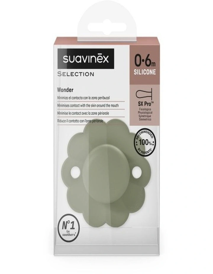 Wonder SX Pro Soother 0-6 Months - Hedge Green image 4
