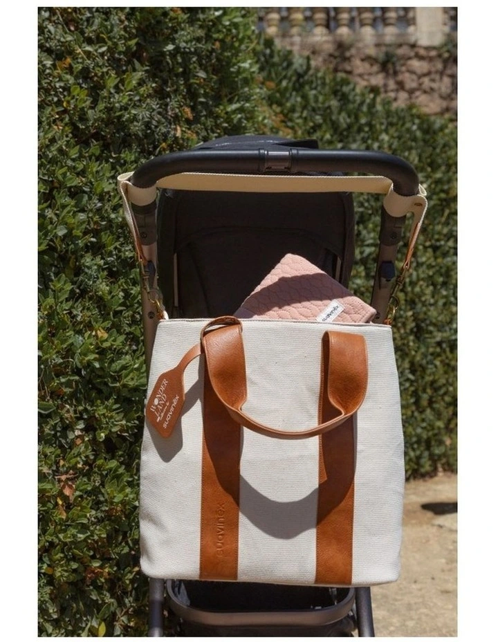 Wonderland Nappy Tote Bag - Neutral image 5