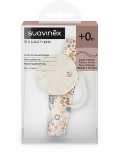 Wonderland Soother Clip With Ribbon - Liberty