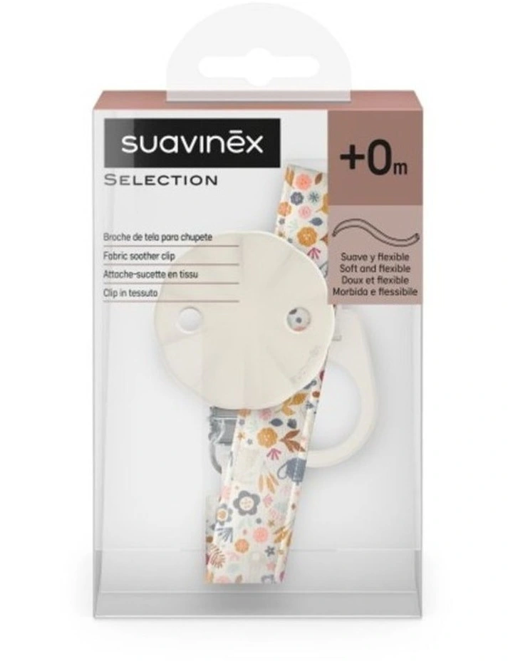Wonderland Soother Clip With Ribbon - Liberty image 1
