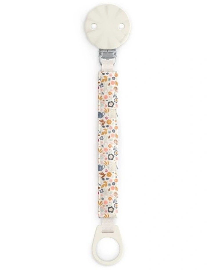 Wonderland Soother Clip With Ribbon - Liberty image 2