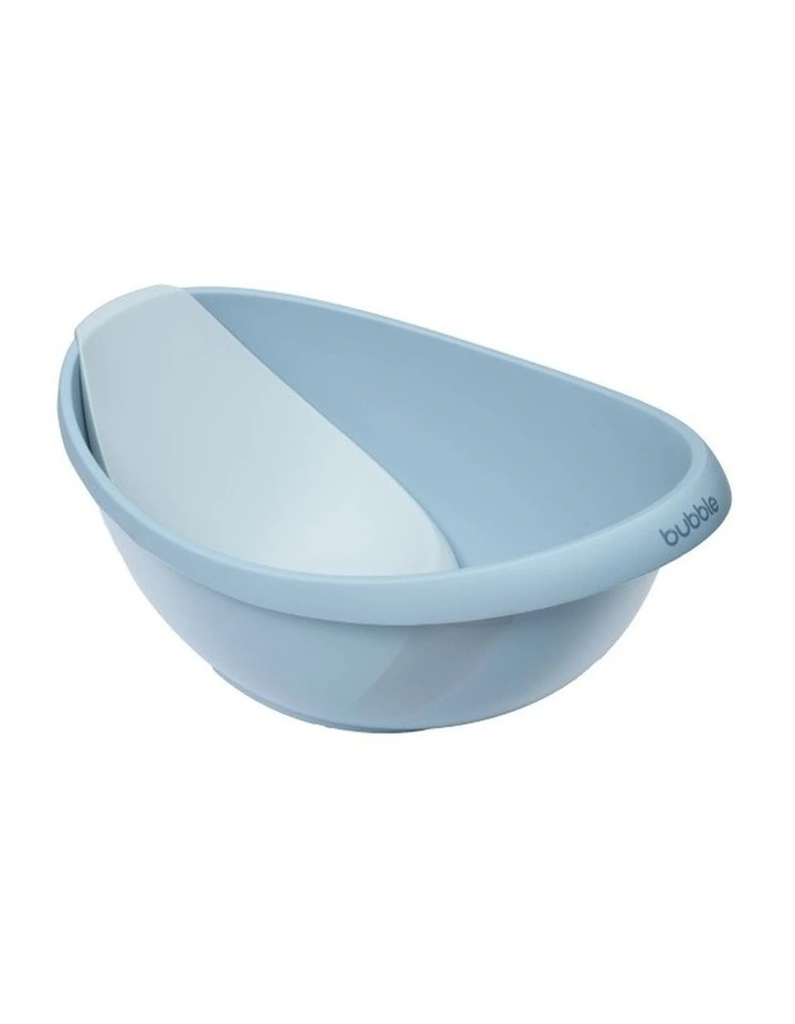 Cuddle Bath with Newborn Support Insert - Cashmere Blue image 2