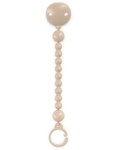 Colour Essence Silicone Bobble Soother Clip - Irish Cream