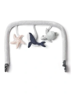 Evolve 3 in 1 Bouncer Ocean Wonders Toy Bar - Light Grey