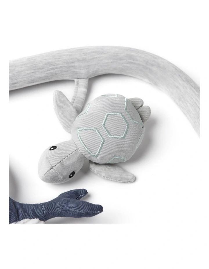 Evolve 3 in 1 Bouncer Ocean Wonders Toy Bar - Light Grey image 3