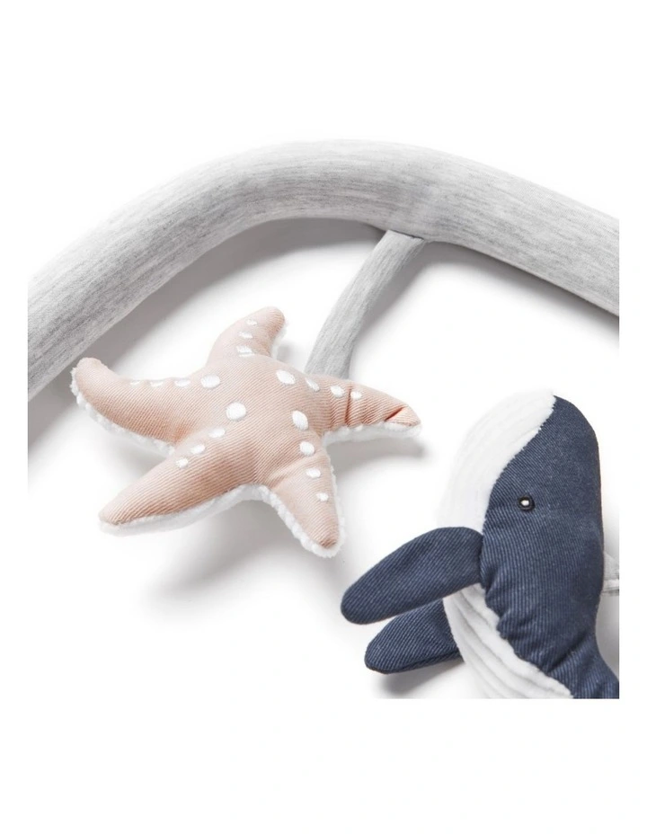 Evolve 3 in 1 Bouncer Ocean Wonders Toy Bar - Light Grey image 4