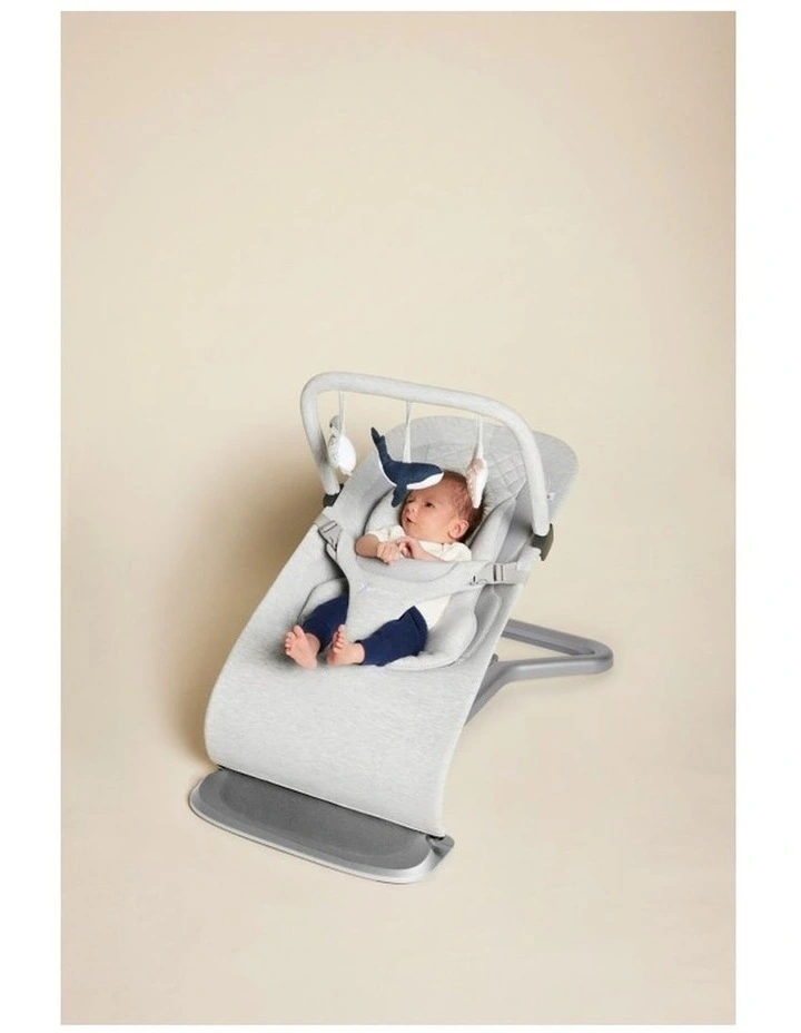 Evolve 3 in 1 Bouncer Ocean Wonders Toy Bar - Light Grey image 5
