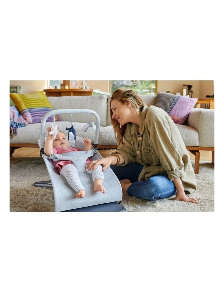 Evolve 3 in 1 Bouncer Ocean Wonders Toy Bar - Light Grey image 6