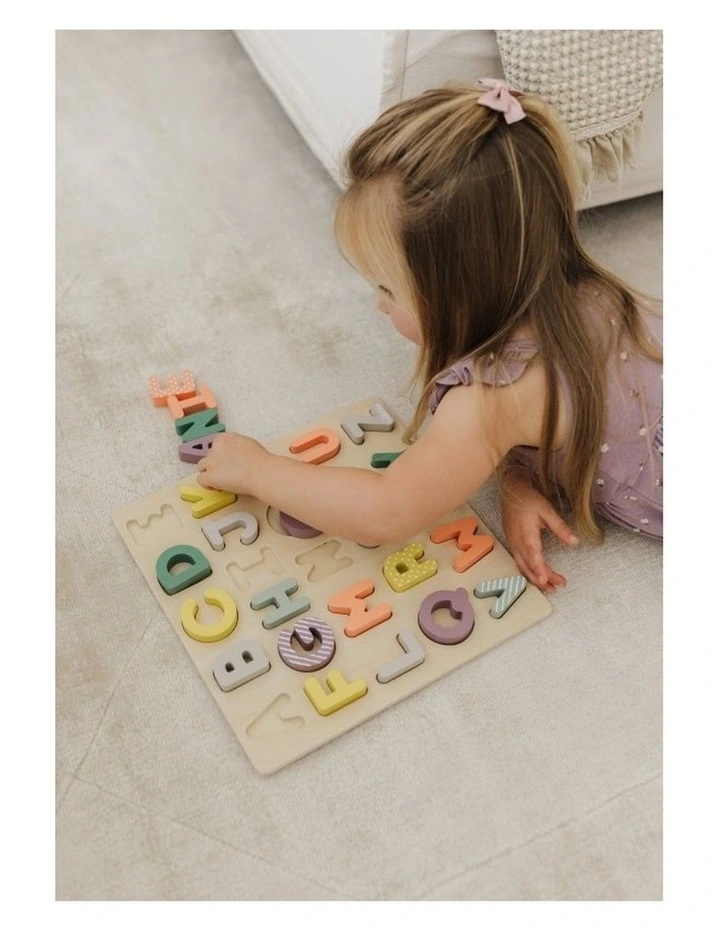 Wooden Alphabet Puzzle image 3