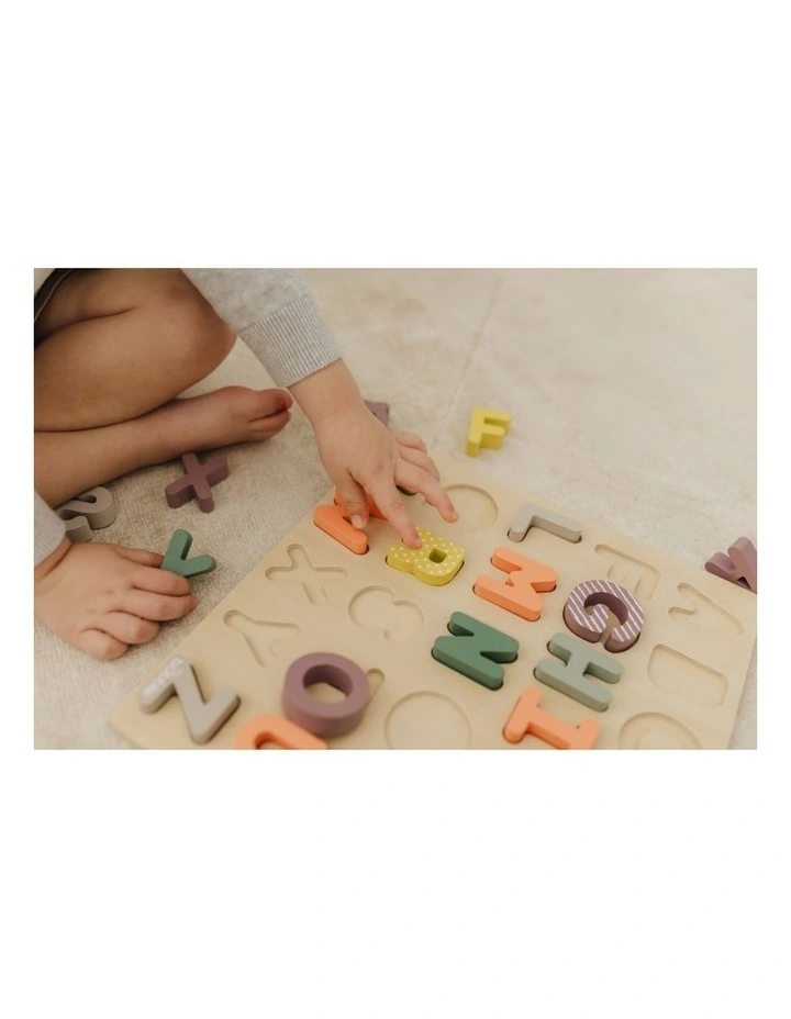 Wooden Alphabet Puzzle image 5