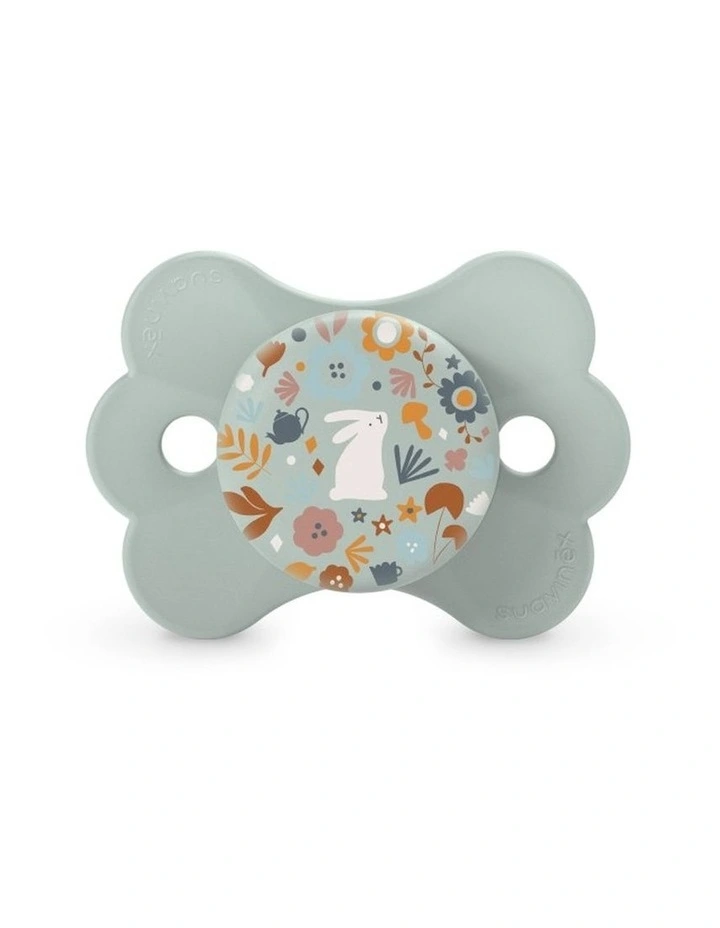 Wonderland Butterfly SX Pro Soother 6-18 Months - Liberty Blue Turquoise image 1