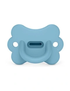 Colour Essence Butterfly Silicone SX Pro Soother 6-18 Months - Infinity Blue