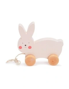 Wooden Pull Along - Rabbit