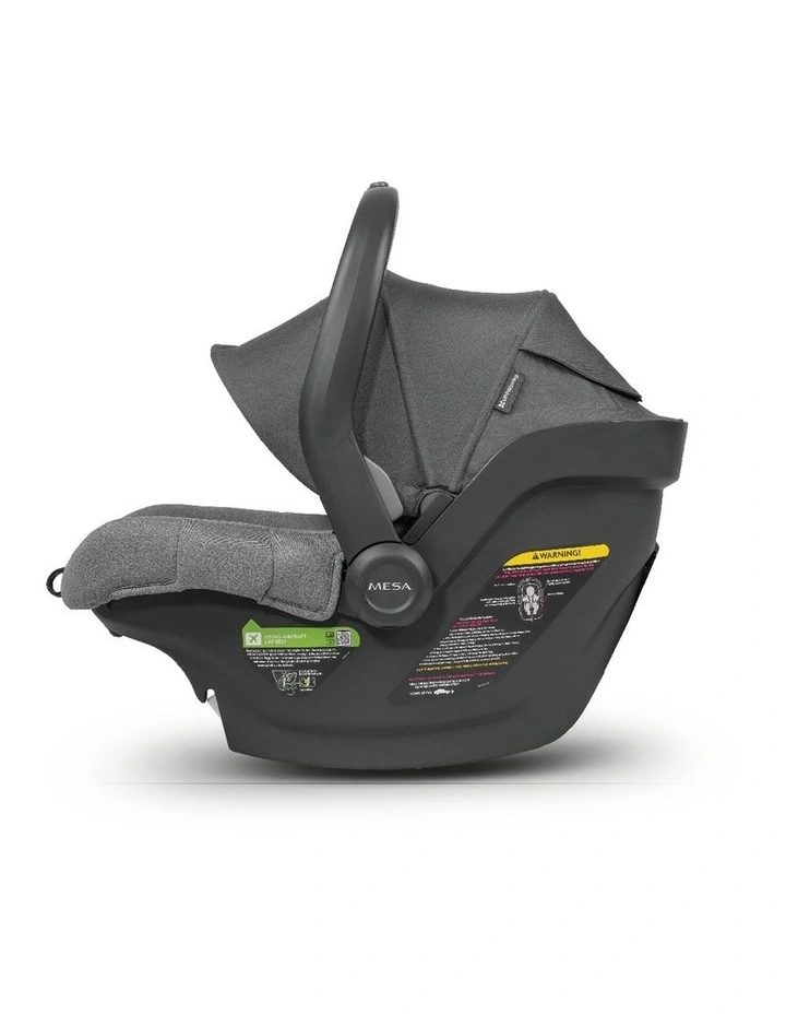 UPPAbaby Mesa Car Seat Capsule - Charcoal Melange (Greyson) image 4