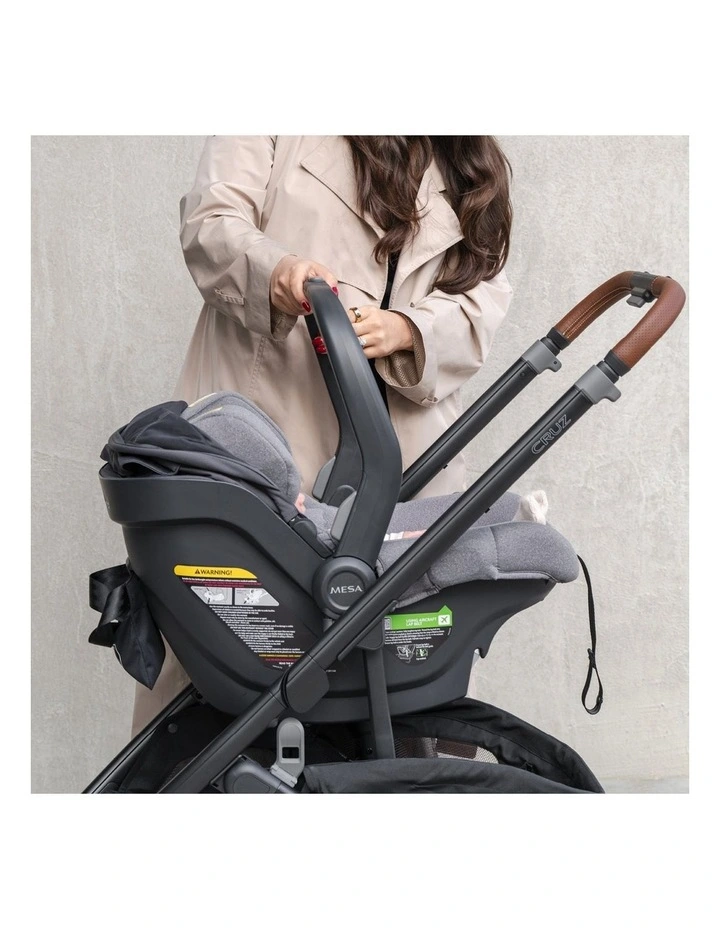 UPPAbaby Mesa Car Seat Capsule - Charcoal Melange (Greyson) image 6