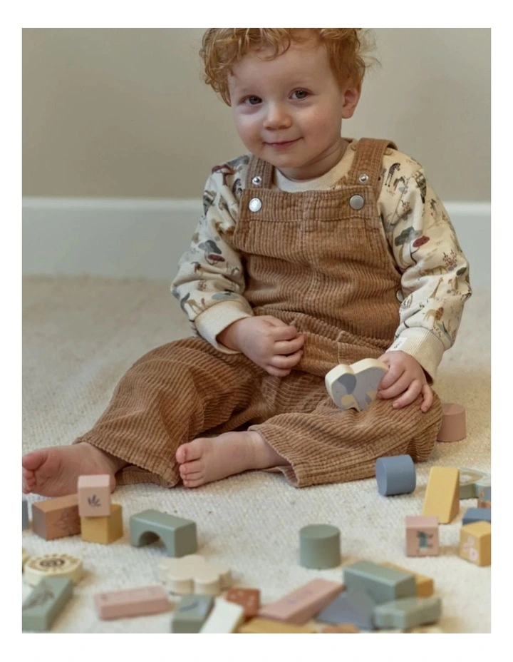 Little Dutch Safari Friends Wooden Building Blocks image 6