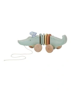 Little Dutch Safari Friends Wooden Pull Animal