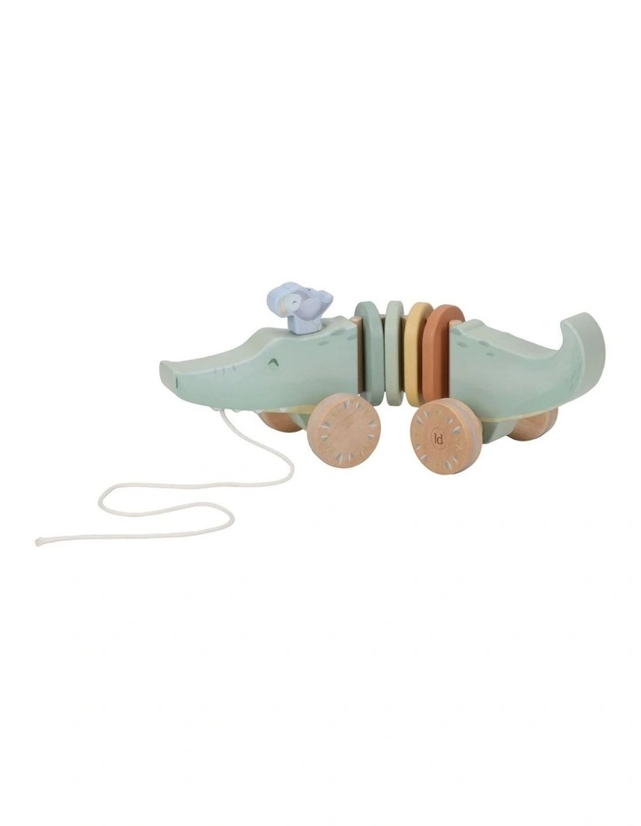 Little Dutch Safari Friends Wooden Pull Animal image 1