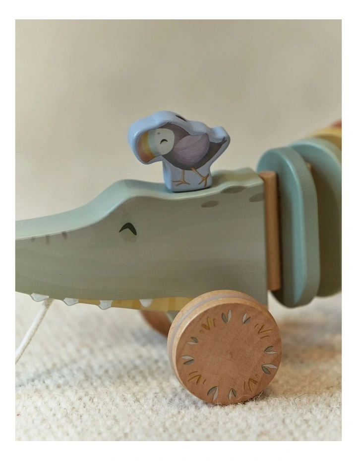 Little Dutch Safari Friends Wooden Pull Animal image 3