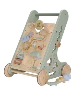Little Dutch Safari Friends Wooden Baby Activity Walker