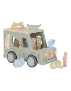 Little Dutch Safari Friends Shape Sorter Safari Car