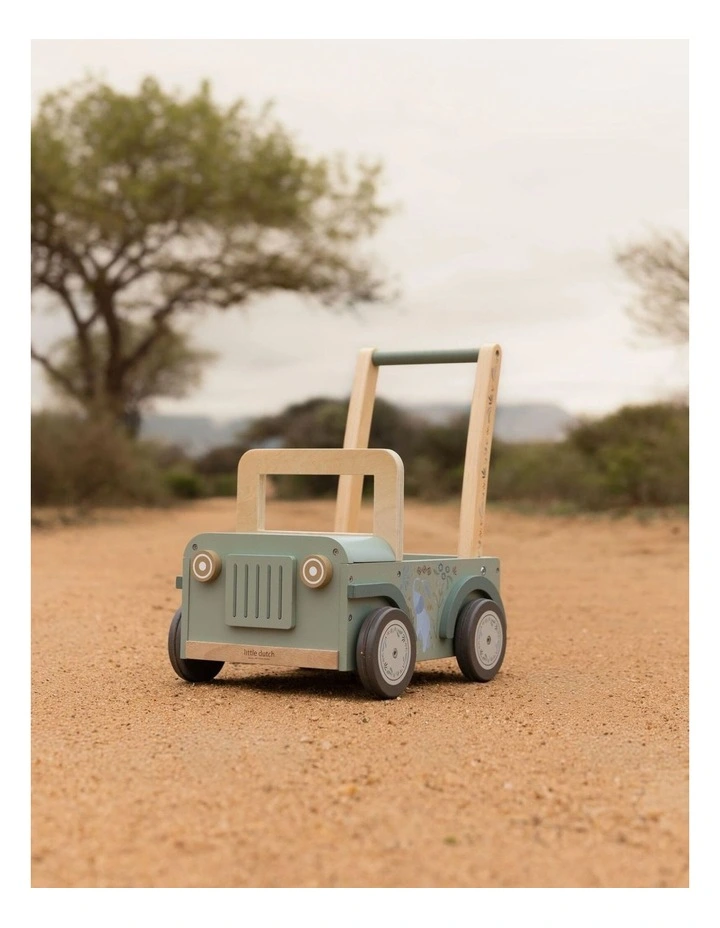 Little Dutch Safari Friends Wooden Push Safari Car image 5
